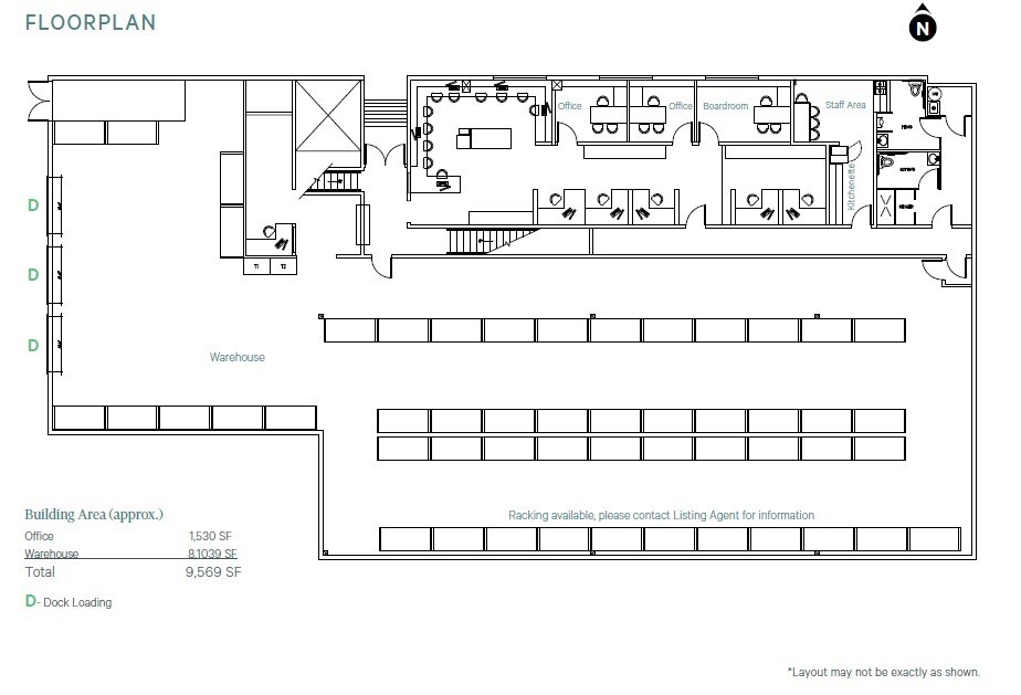 1040 Parker St, Vancouver, BC à louer Plan d’étage- Image 1 de 5