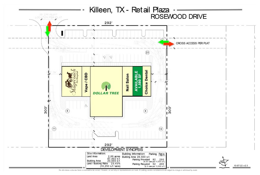4136 & 4354 Rosewood Dr, Killeen, TX à louer - Photo du bâtiment - Image 3 de 5