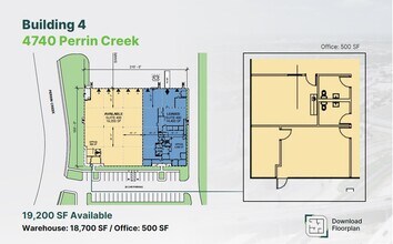 4633 Perrin Crk, San Antonio, TX for lease Floor Plan- Image 1 of 1