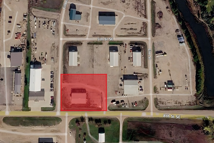 601 Gilbertson St SE, Tioga, ND for sale - Aerial - Image 2 of 18