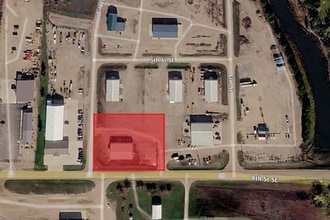 601 Gilbertson St SE, Tioga, ND - Aerial map view - Image1