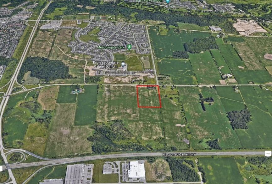 1781 Bradley, London, ON à vendre - Aérien - Image 2 de 2