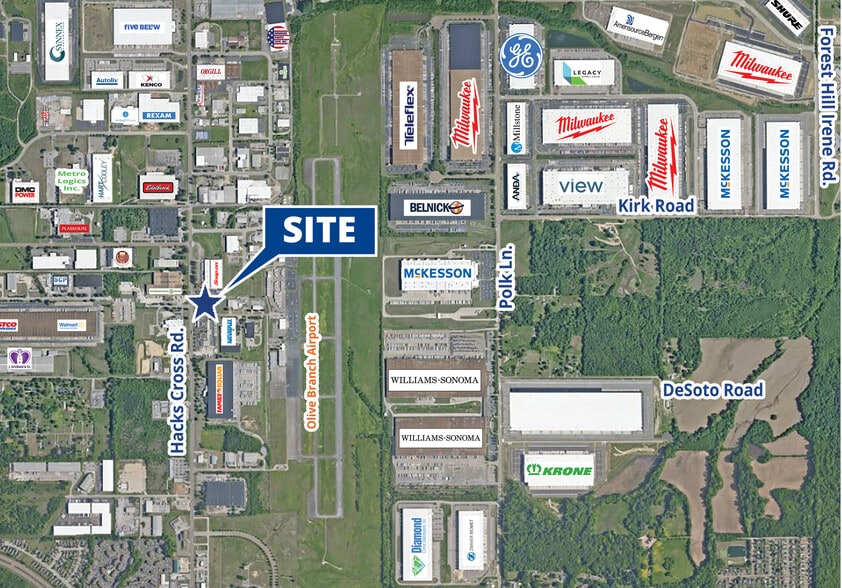 8274 Hacks Cross Rd, Olive Branch, MS for lease - Building Photo - Image 3 of 4