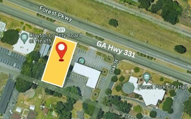 701 Forest Pkwy, Forest Park, GA à vendre - Plan cadastral - Image 2 de 5