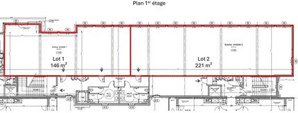 Office in Saint-Michel-sur-Orge for lease Floor Plan- Image 1 of 4