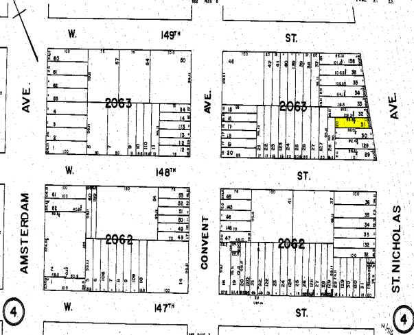 763 Saint Nicholas Ave, New York, NY à louer - Plan cadastral - Image 2 de 2