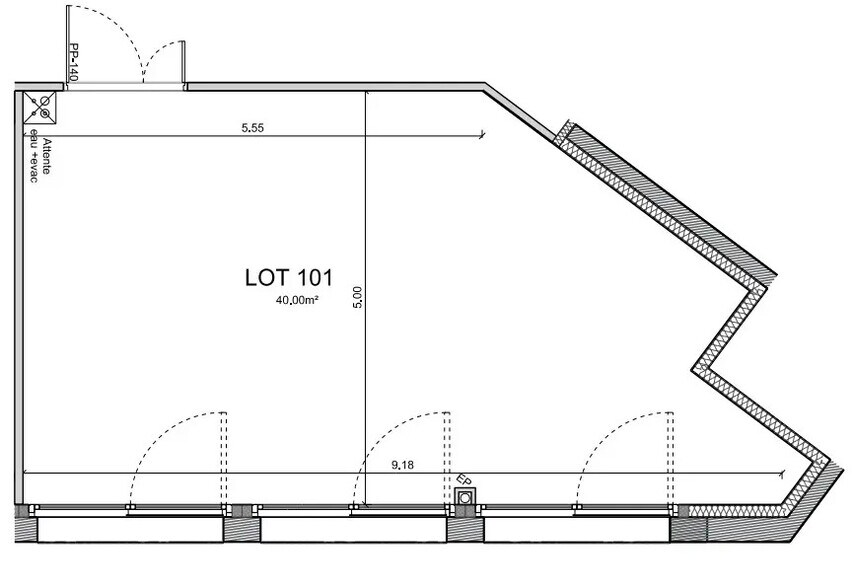 Bureau dans Asnières-sur-Seine à louer - Photo du bâtiment - Image 3 de 8