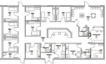 247-257 S Coltrane Rd, Edmond, OK à louer Plan d’étage- Image 1 de 1