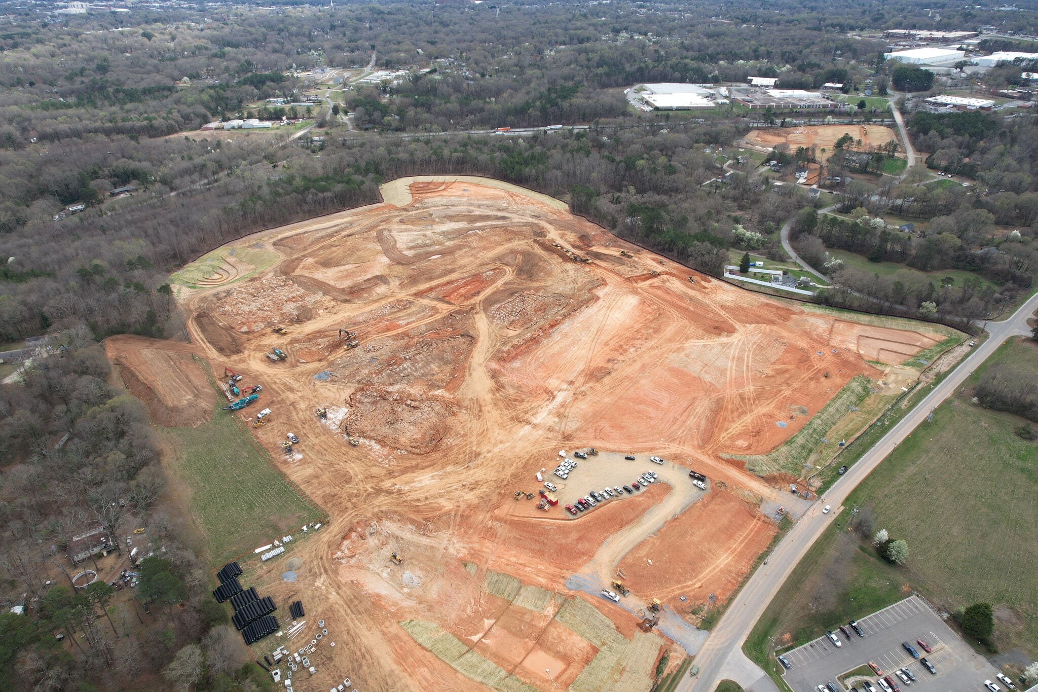 2550 Jenkins Dairy Rd, Gastonia, NC for lease Aerial- Image 1 of 2