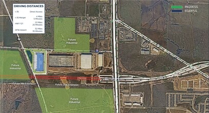 3331 FM 1173, Denton, TX - AERIAL  map view