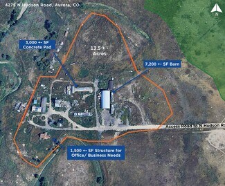 Plus de détails pour 4275 Hudson Rd, Watkins, CO - Terrain à louer