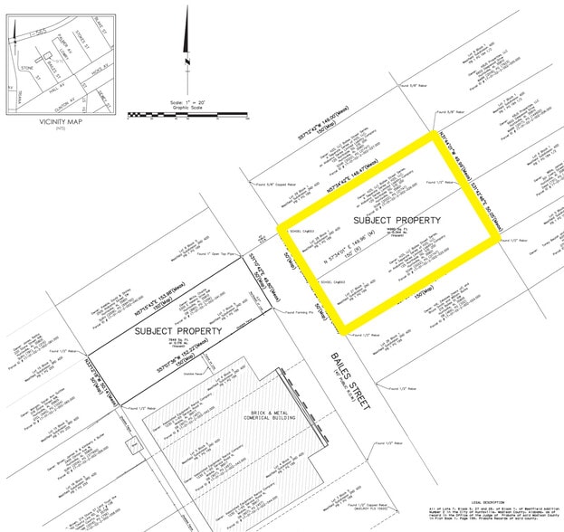 218 Bailes St NW, Huntsville, AL à louer - Plan cadastral - Image 2 de 6