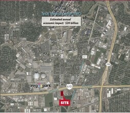 8701-8723 Knight Rd, Houston, TX - Aerial  map view