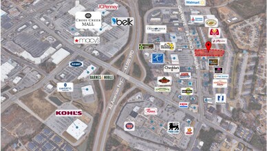 238 N Mcpherson Church Rd, Fayetteville, NC - AERIAL  map view