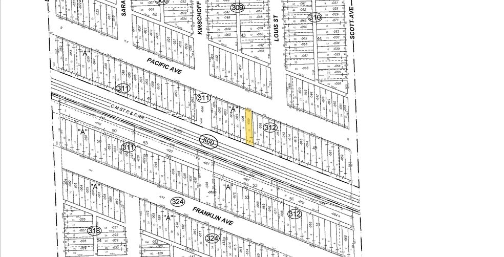 10035 Pacific Ave, Franklin Park, IL for sale - Plat Map - Image 3 of 11