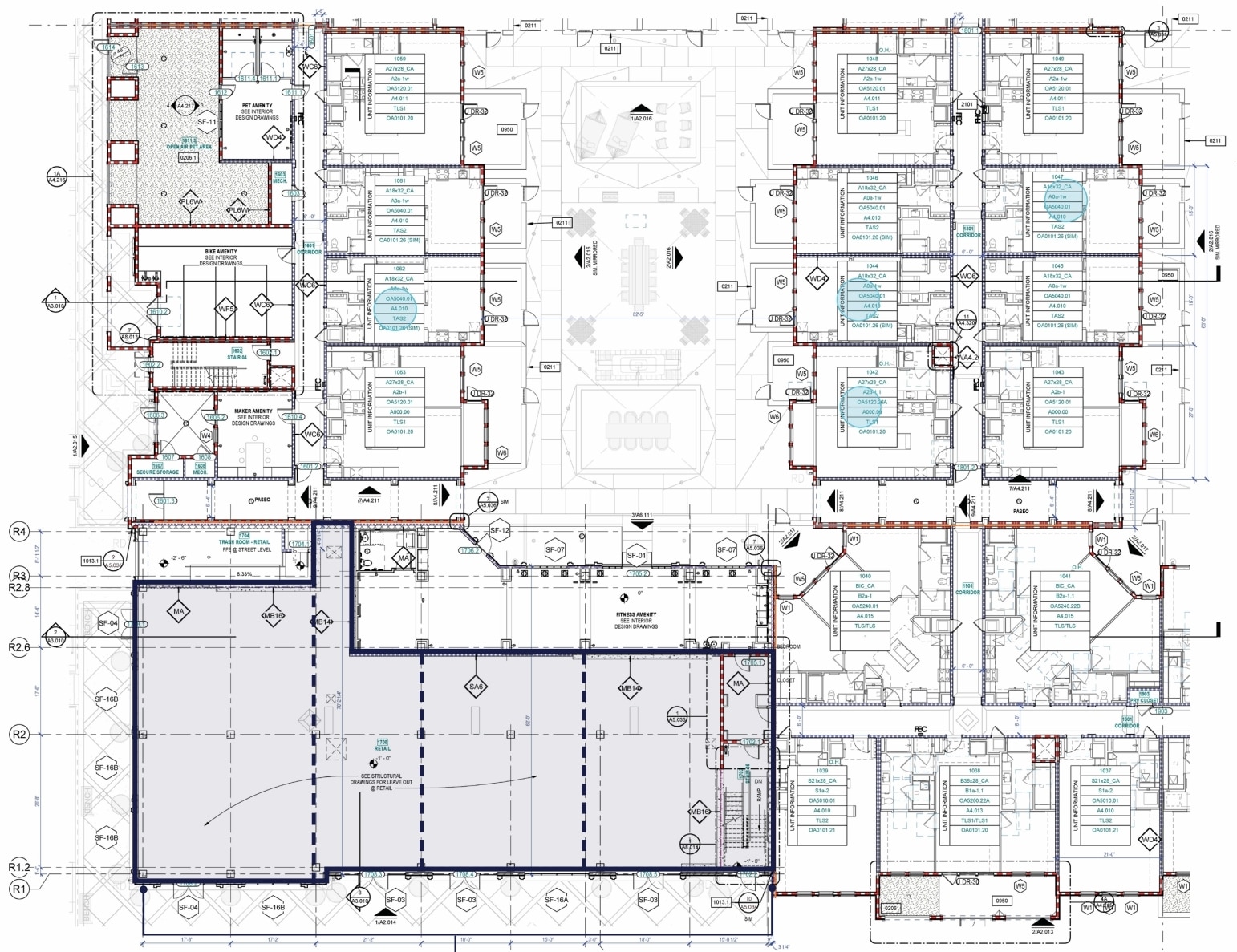 223-229 E Orangethorpe Ave, Fullerton, CA à louer Plan d’étage- Image 1 de 1