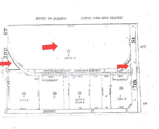 2120 S 7th St, Phoenix, AZ à louer Plan cadastral- Image 1 de 8