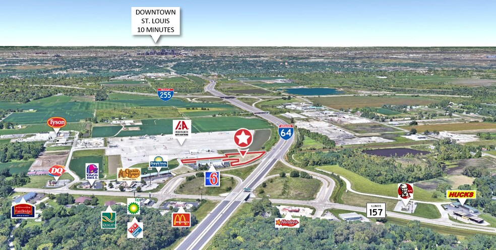 2439 Old Country Inn Rd, Caseyville, IL à vendre - Photo du bâtiment - Image 1 de 1