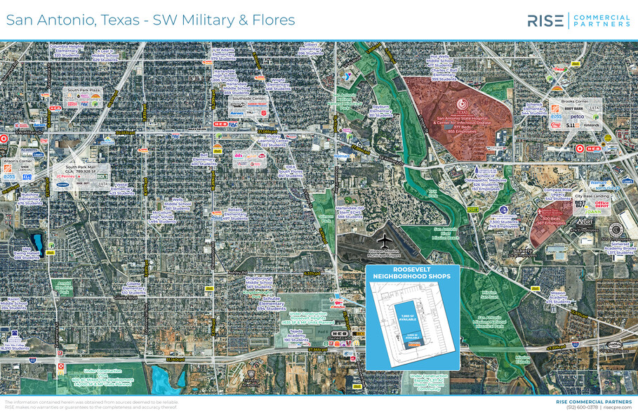 NWQ Loop 410 Ave ave, San Antonio, TX for lease - Aerial - Image 2 of 4