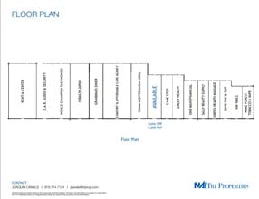11216 Capital Blvd, Wake Forest, NC for lease Floor Plan- Image 1 of 1