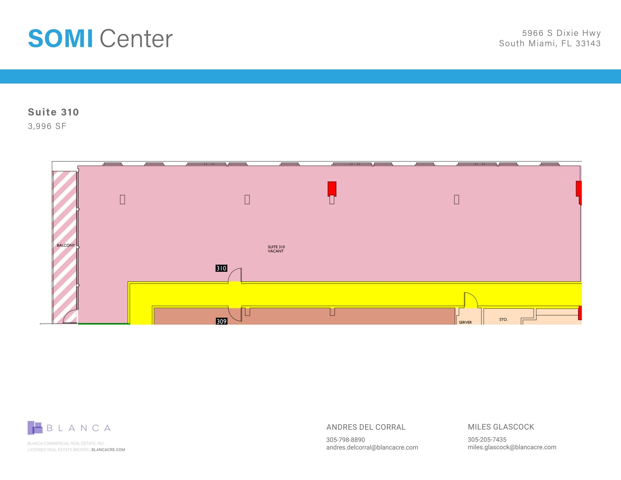 5966 S Dixie Hwy, South Miami, FL à louer Plan de site- Image 1 de 1