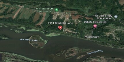 4991 Starlight Ln, Cassville, WI - AÉRIEN  Vue de la carte - Image1