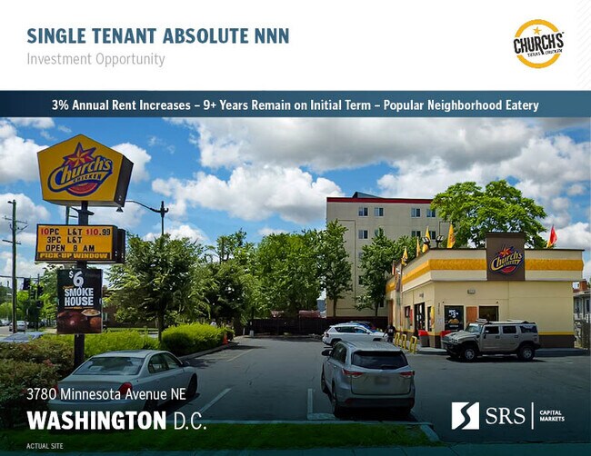 Plus de détails pour 3780 Minnesota Ave NE, Washington, DC - Commerce de détail à vendre