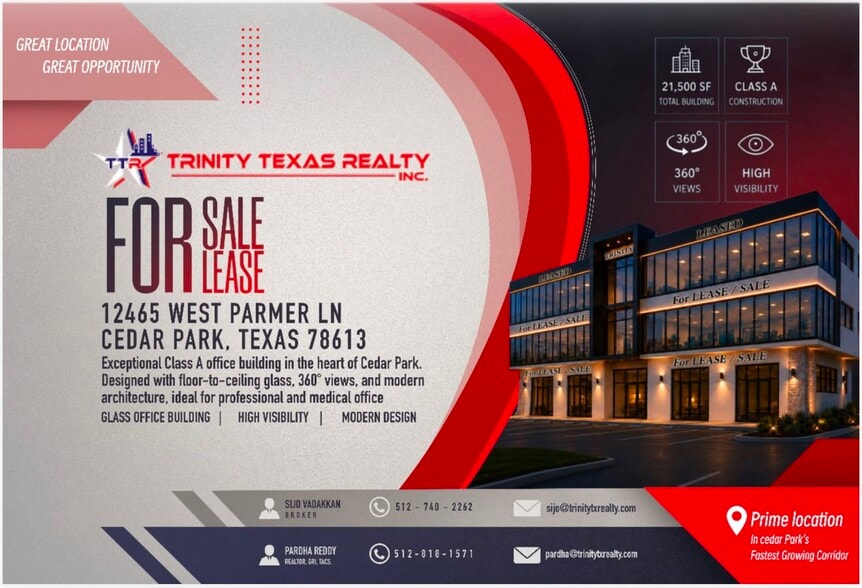 12465 Parmer Ln, Cedar Park, TX for lease - Building Photo - Image 3 of 4