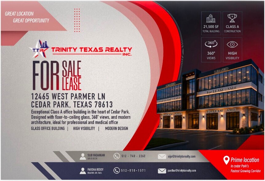 12465 Parmer Ln, Cedar Park, TX à louer - Photo du bâtiment - Image 2 de 3