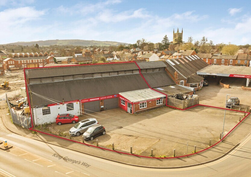 79 High St, Pershore à vendre - Aérien - Image 3 de 9