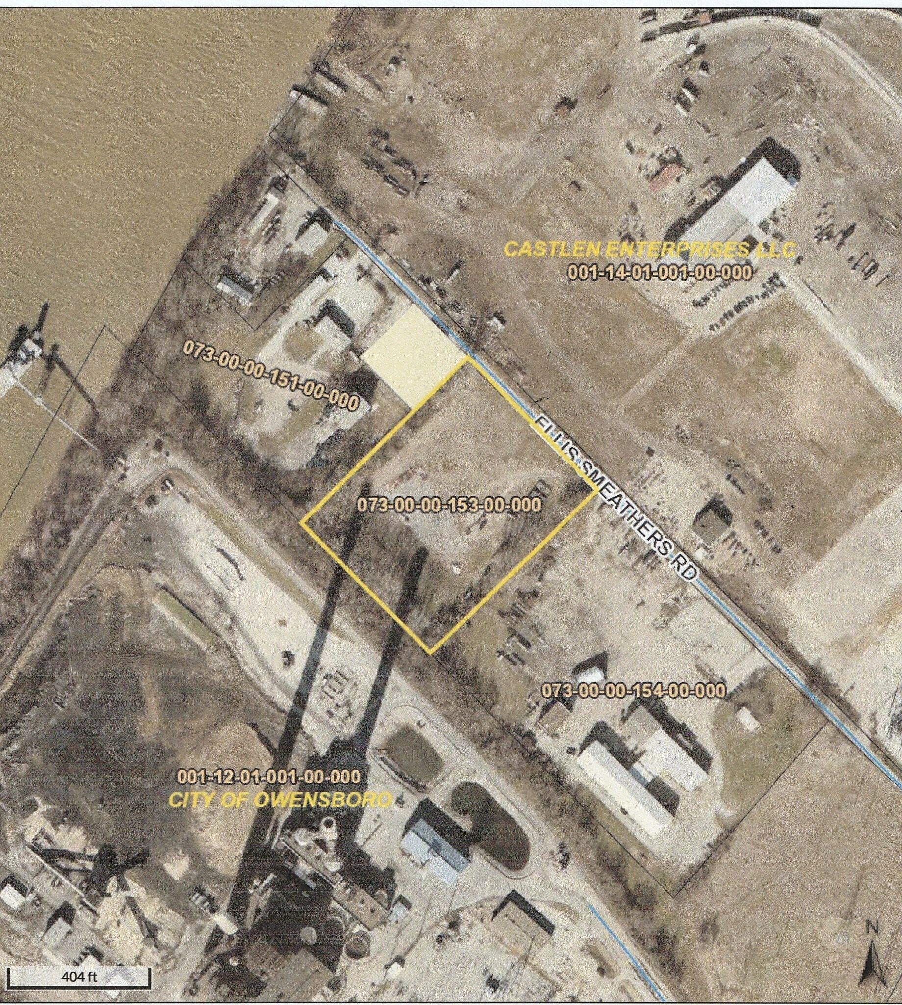 160 Ellis Smeathers Ferry Rd, Owensboro, KY à louer Aérien- Image 1 de 2