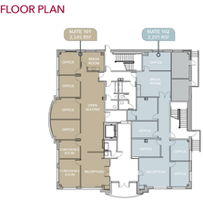 5640 Dillard Dr, Cary, NC à louer Plan d’étage- Image 1 de 7
