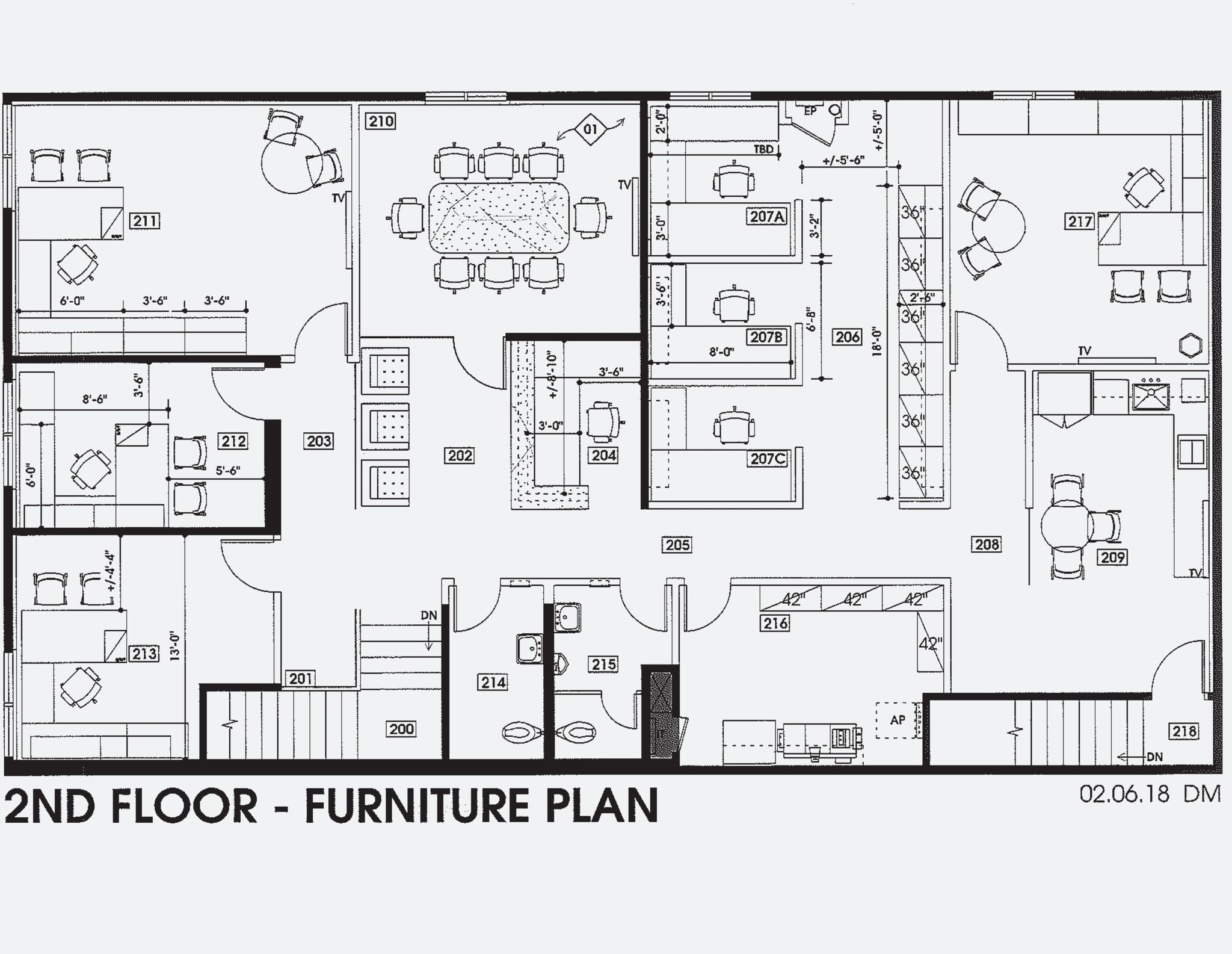 1635 Pontius Ave, Los Angeles, CA à louer Plan d’étage- Image 1 de 2