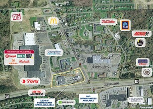 2300 N Triphammer Rd, Ithaca, NY - AÉRIEN Vue de la carte