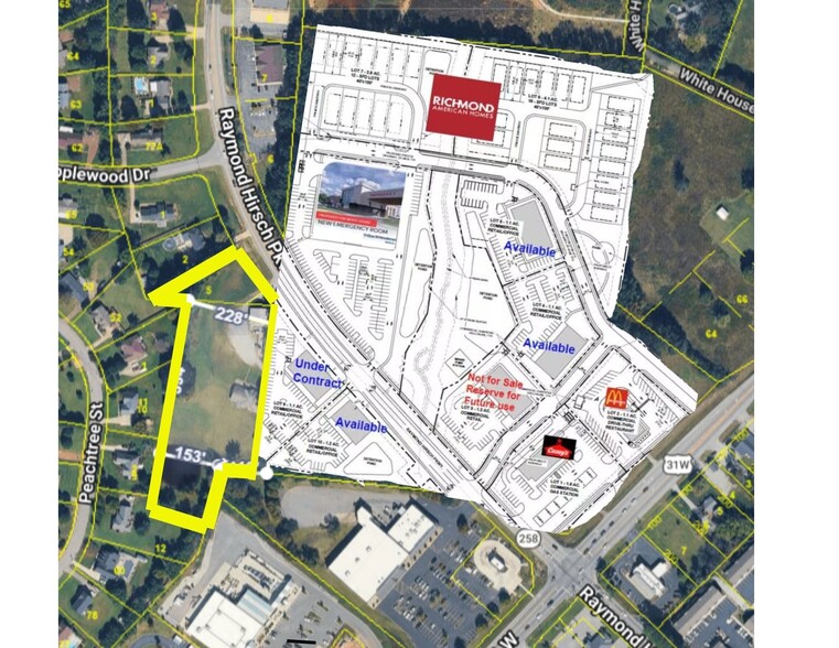 232 Raymond Hirsch Pky, White House, TN for sale - Site Plan - Image 2 of 6