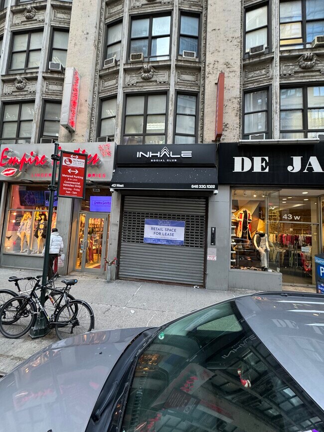 More details for 43-47 W 33rd St, New York, NY - Retail for Lease