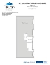 667-759 S State College Blvd, Fullerton, CA à louer Plan d’étage- Image 1 de 1