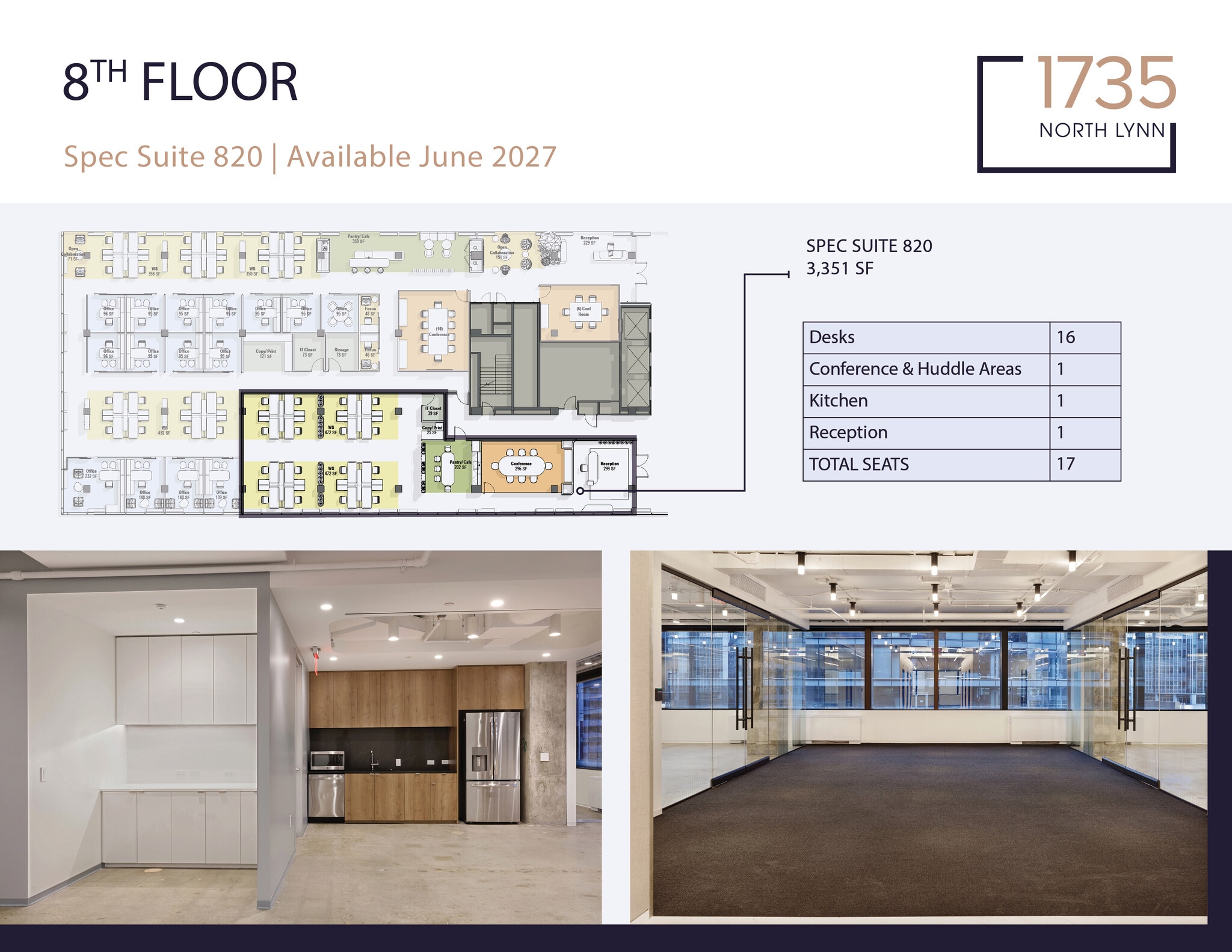 1735 N Lynn St, Arlington, VA for lease Floor Plan- Image 1 of 2