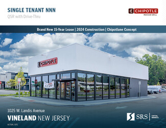 Plus de détails pour 1025 W Landis Ave, Vineland, NJ - Vente au détail à vendre