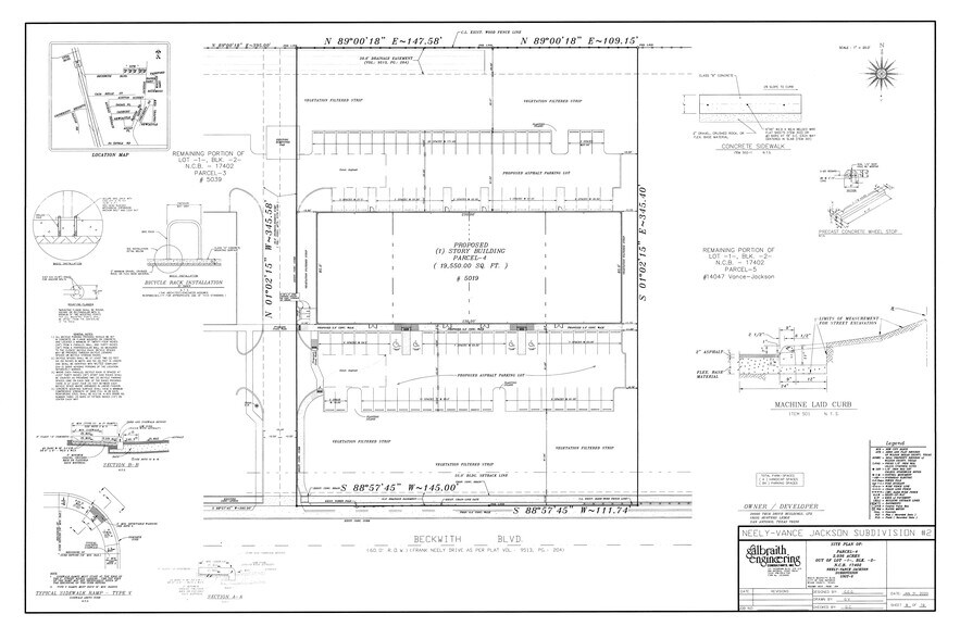 5019 Beckwith Blvd, San Antonio, TX à louer - Plan de site - Image 1 de 2
