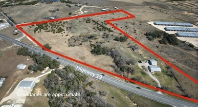19950 W Hwy 29, Liberty Hill, TX - Aerial map view