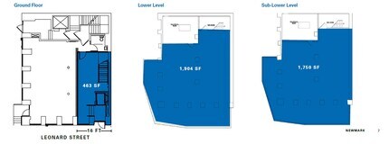 249 Church St, New York, NY for lease Floor Plan- Image 1 of 2