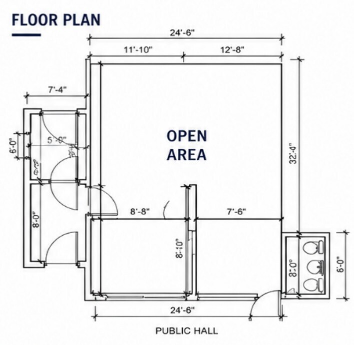 333 E 79th St, New York, NY for lease Floor Plan- Image 1 of 1