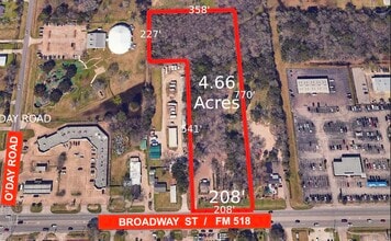 5909 Pearland Pl, Pearland, TX - AERIAL  map view - Image1