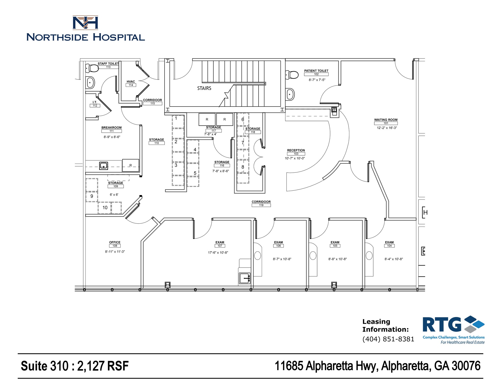 11685 Alpharetta Hwy, Roswell, GA à louer Plan de site- Image 1 de 1