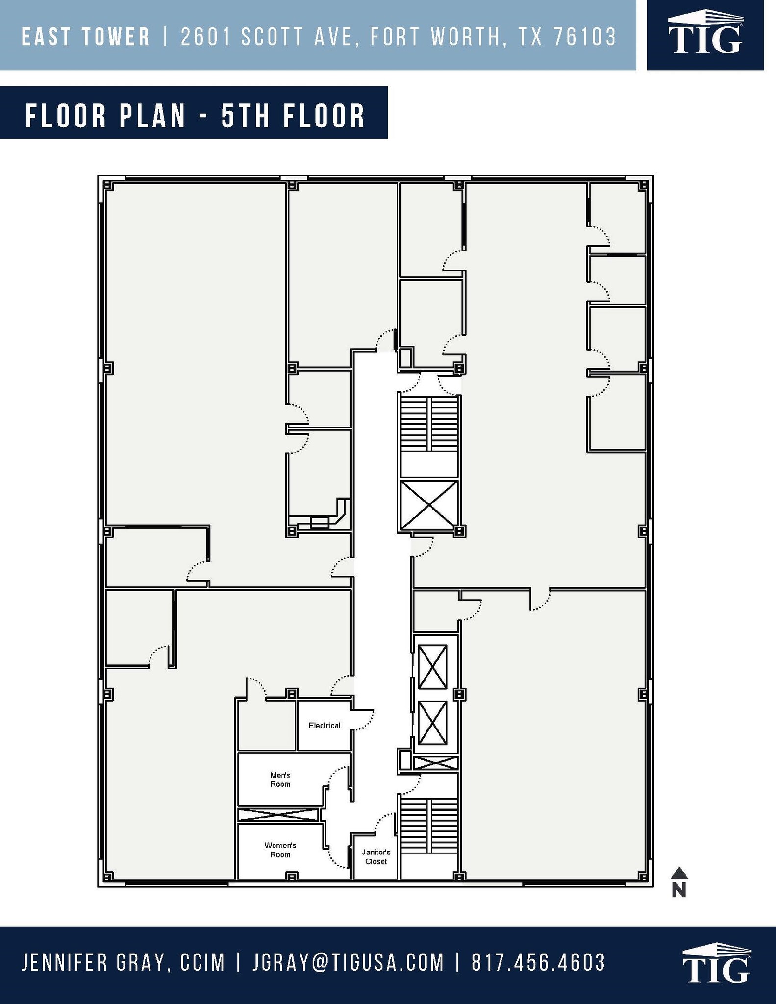 2601 Scott Ave, Fort Worth, TX à louer Plan d  tage- Image 1 de 3