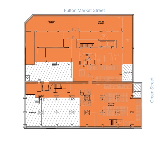 210-220 N Green St, Chicago, IL for lease Floor Plan- Image 1 of 1