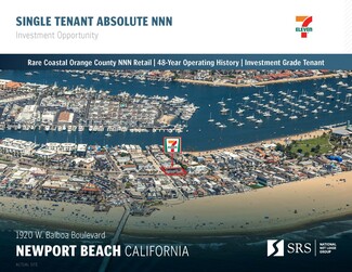 Plus de détails pour 1920 W Balboa Blvd, Newport Beach, CA - Vente au détail à vendre