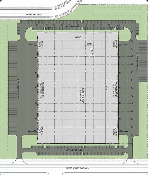 Maryland Heights Commerce Center, Saint Louis, MO à louer - Plan d’étage - Image 2 de 3