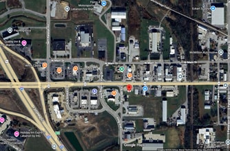 1325 W South St, Lebanon, IN for lease Aerial- Image 2 of 6